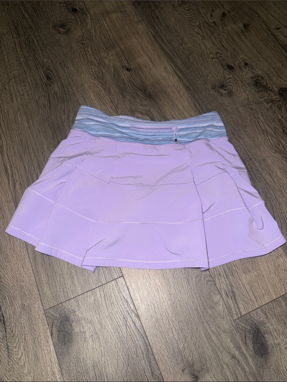 lululemon athletica Lilac Skort with Striped Waistband